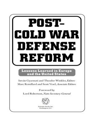 cover image of Post-Cold War Defense Reform